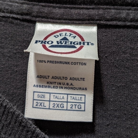 Delta Pro Weight Men's Short Sleeve Sarcastic Funny Tee - Picture 2 of 4